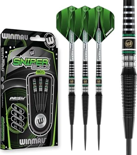 Winmau Sniper Black Steel Dart Dartpfeil 24g