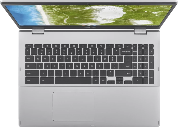 ASUS Chromebook CX1 CX1500CKA-NJ0358, Transparent Silver, Pentium Silver N6000, 4GB RAM, 128GB Flash, DE
