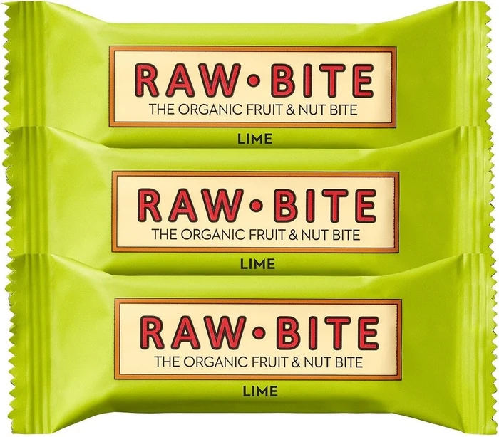 Raw Bite Protein Lime 150g (3x50g)