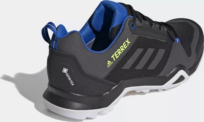 adidas Terrex AX3 GTX core black/dgh solid grey/signal green (Herren)