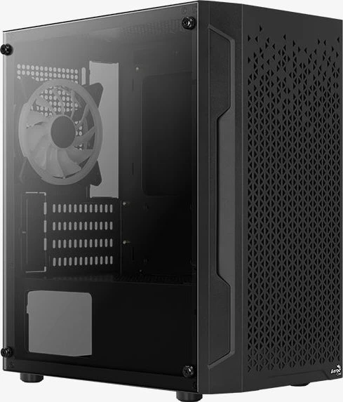 AeroCool Trinity Mini, Lüfter LED RGB, Glasfenster