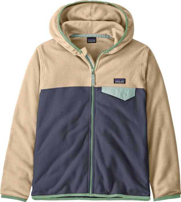 Patagonia Micro D Snap-T Fleece Funktionsjacke smolder blue (Junior)