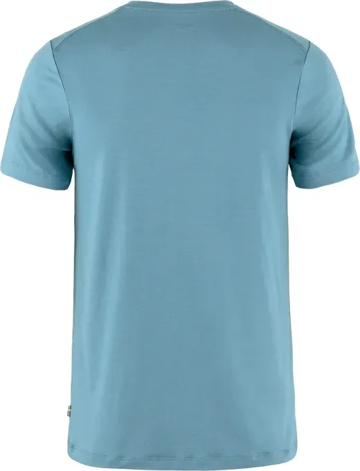 Fjällräven Abisko Wool Funktionsshirt kurzarm dawn blue (Herren)
