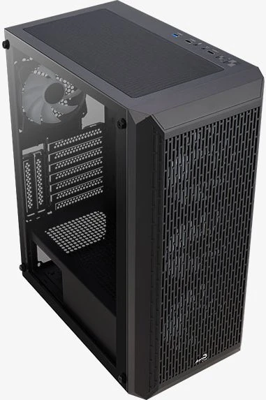 AeroCool Beam, inkl. 4x Lüfter, Lüfter LED RGB, Glasfenster