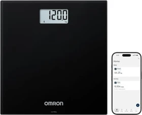 Omron HN-300T2-EBK digitale Personenwaage schwarz