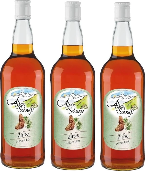 Alpenschnaps Steinbeisser Zirbe 1l