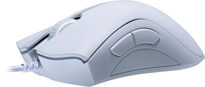 Razer DeathAdder Essential 2021 White Edition, weiß, USB