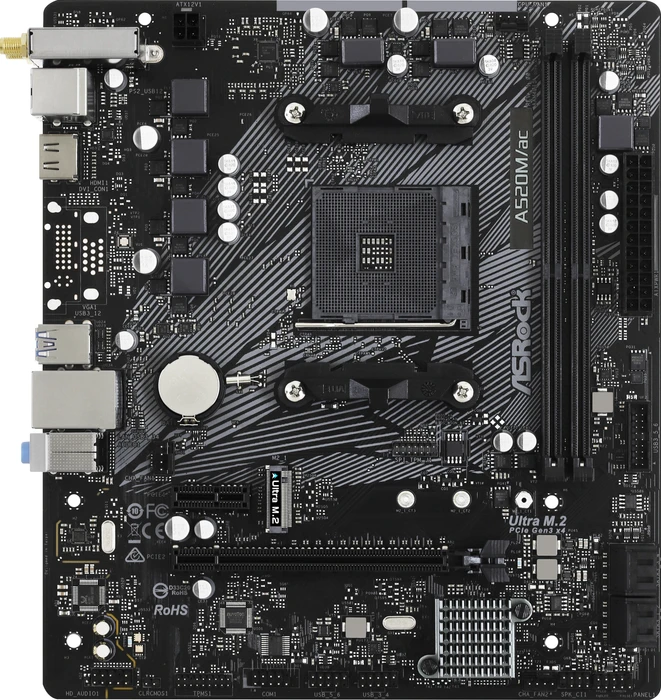 ASRock A520M/ac (AMD AM4)