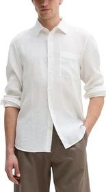 Marc O'Polo Regular Leinen Hemd langarm weiß (Herren)