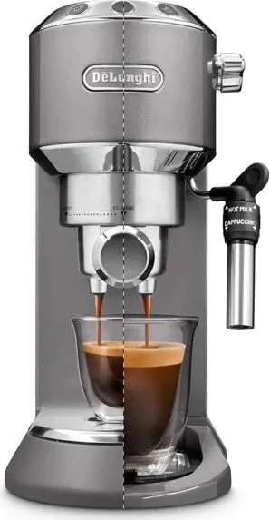 DeLonghi EC 785.GY Dedica Metallics grau