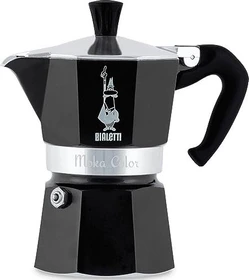 Bialetti Moka Express 3 Tassen Espressokanne schwarz