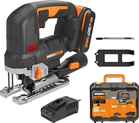 Worx 20V PowerShare Akku-Pendelhubstichsäge inkl. Akku 2.5Ah