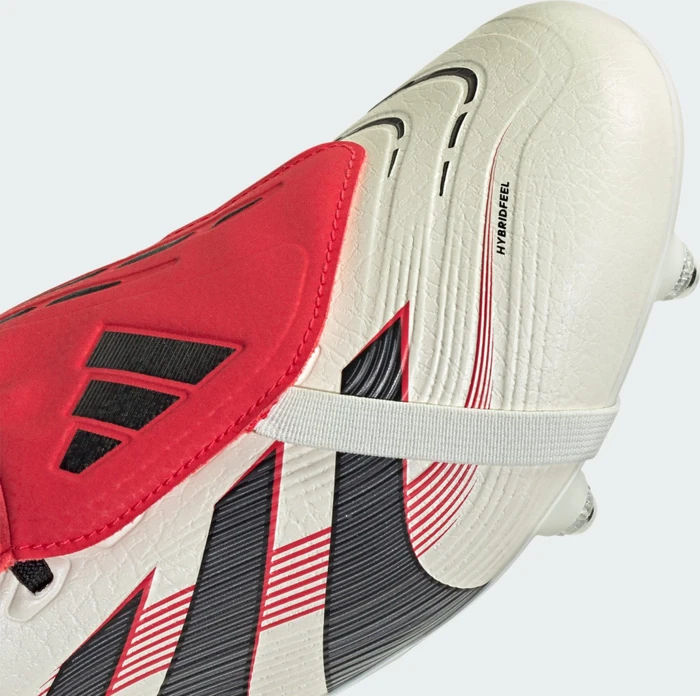 adidas Predator League Fold-Over Tongue SG off white/core black/pure ruby