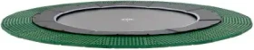 Exit Toys Dynamic mit Freezone Sicherheitsplatten 366cm Bodentrampolin schwarz
