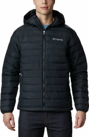 Columbia Powder Lite Hooded Jacke schwarz (Herren)