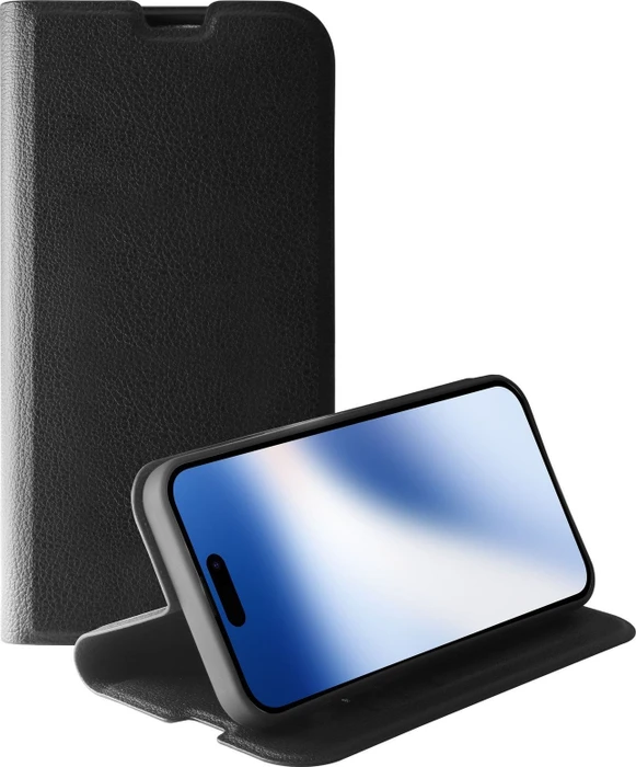 Vivanco Premium Wallet für Apple iPhone 15 schwarz