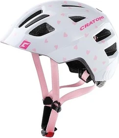 Cratoni Maxster Kinderhelm heart rose glossy