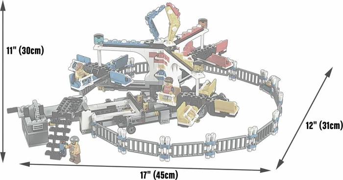 LEGO Creator Expert - Jahrmarkt-Fahrgeschäft