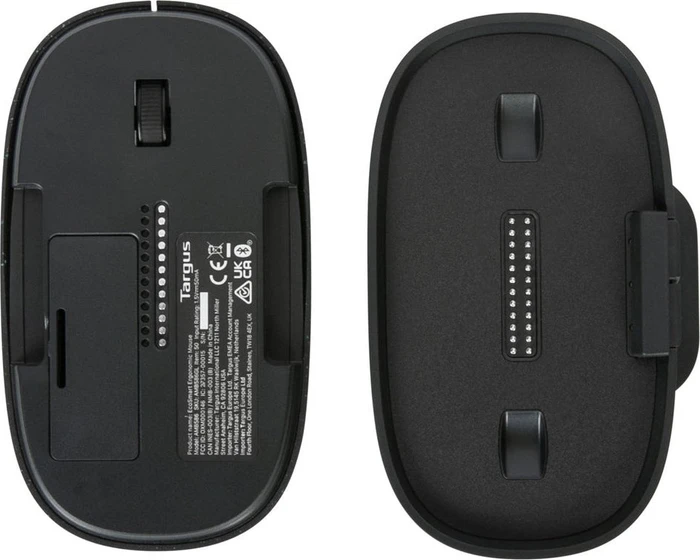 Targus ErgoFlip EcoSmart Mouse schwarz, Bluetooth