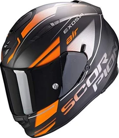 Scorpion EXO-510 Air Ferrum silber/orange