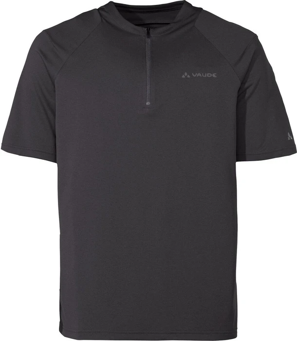 Vaude Tremalzo Q-Zip Trikot kurzarm phantom black (Herren)