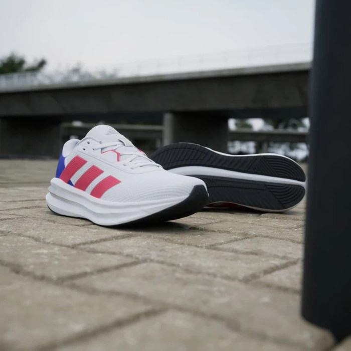 adidas Galaxy 7 cloud white/lucid red/lucid blue (Herren)