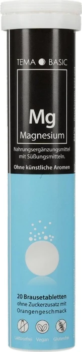 AmosVital Magnesium Brausetabletten, 20 Stück