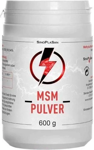 SinoPlaSan MSM Pulver, 600g