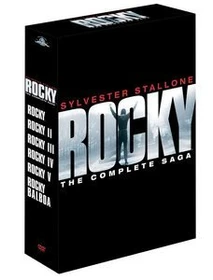 Rocky - The Complete Saga Box (Filme 1-6) (DVD)