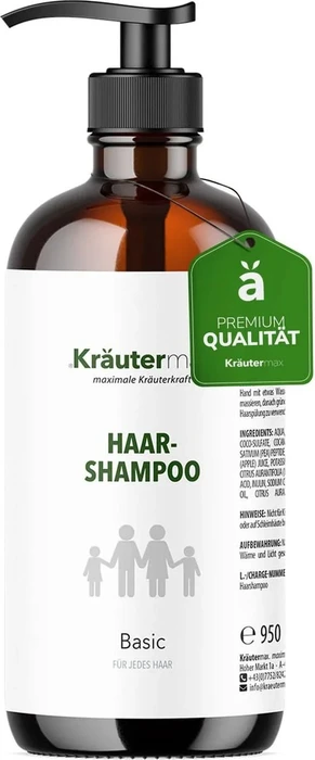 Kräutermax Basic Shampoo pH Neutral, 950ml