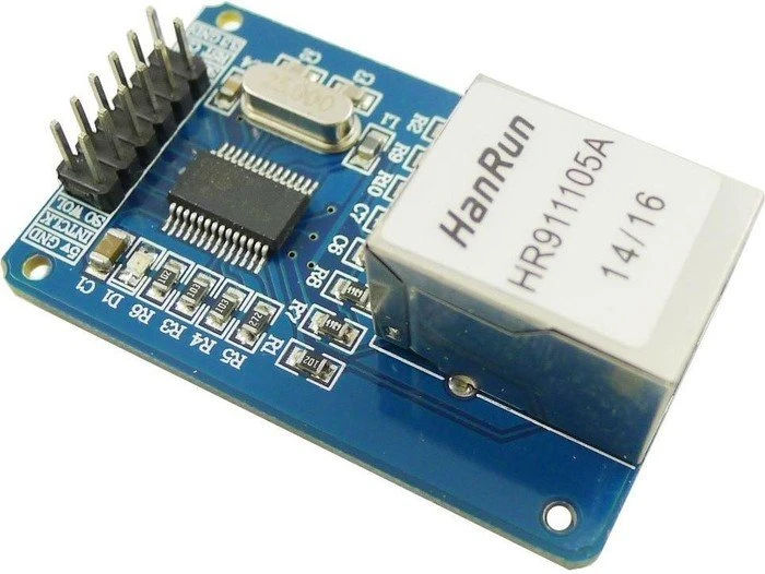 Microchip ENC28J60 Ethernet Modul, 2er-Pack (verschiedene Hersteller)