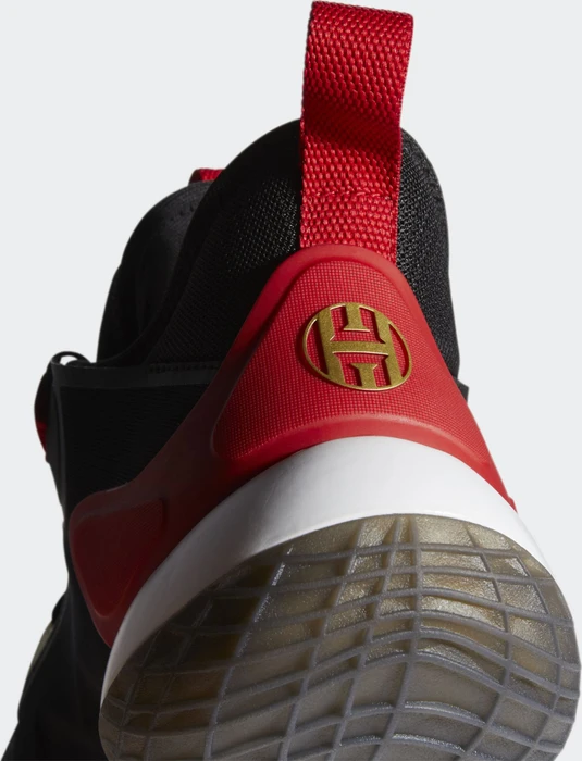 adidas Harden Step Back 2.0 core black/gold metallic/scarlet (Herren)