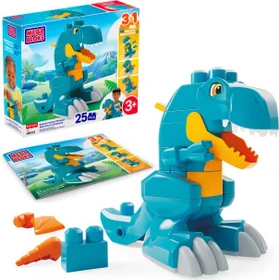 Mattel Mega Bloks Fisher-Price Build & Chomp Dinosaur T-Rex
