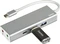 Hama USB-Hub, 1x USB-C 3.0, 2x USB-A 3.0, 2x 3.5mm Audio, USB-C 3.0 [Stecker] Vorschaubild