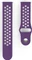 Hama Ersatzarmband Sport für Fitbit Versa 2 grau/violett Vorschaubild