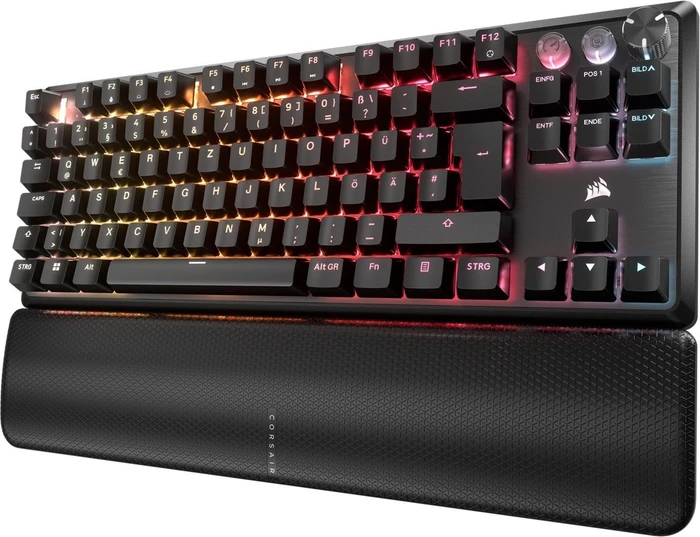 Corsair Gaming K70 PRO TKL Magnetic-Mechanical, schwarz, Corsair MGX Hyperdrive, USB, DE