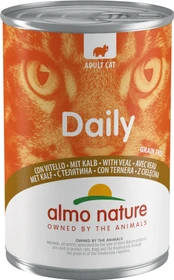 almo nature Daily Cats 400, mit Kalb, 400g
