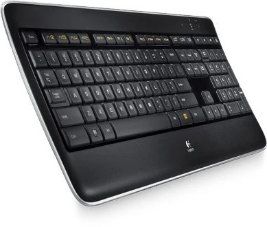 Logitech K800 Wireless Illuminated Keyboard, USB, DE