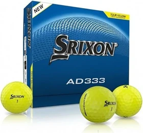Srixon AD333 Golfbälle gelb, 12 Stück