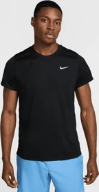 Nike Court Victory Dri-FIT Funktionsshirt kurzarm schwarz/weiß (Herren)