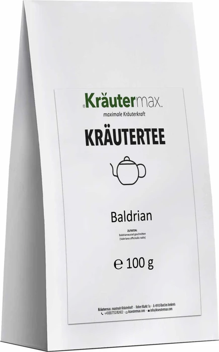 Kräutermax Baldrian Wurzel Tee, 100g