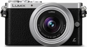 Panasonic Lumix DMC-GM1 silber mit Objektiv Lumix G Vario 12-32mm 3.5-5.6 ASPH OIS