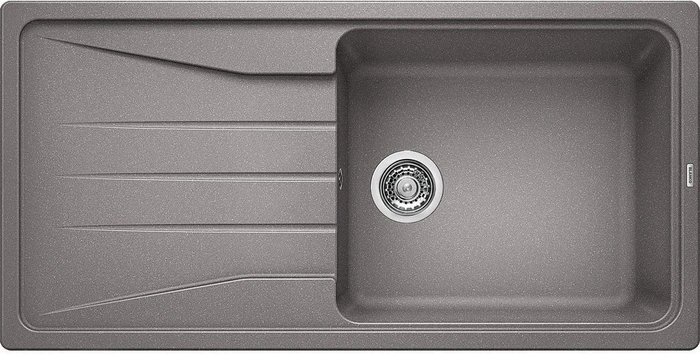 Blanco Sona XL 6S Einbau Becken reversibel mit Ablauffernbedienung alumetallic