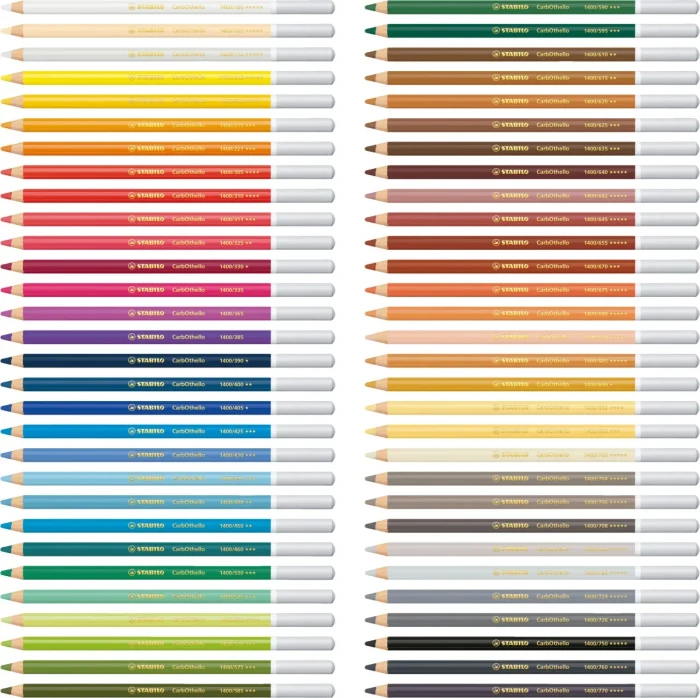 STABILO CarbOthello Kreidestift indischgelb, 12er-Pack