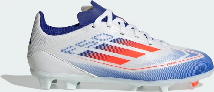 adidas F50 League FG/MG cloud white/solar red/lucid blue (Junior)
