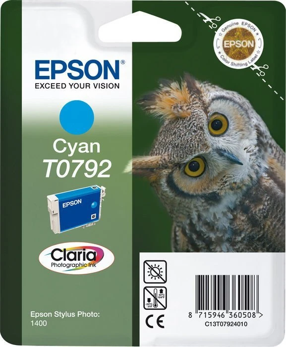 Epson Tinte T0792 cyan