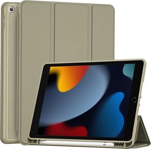 ProCase Slim Smart Cover für Apple iPad 10.2" (2018/19 7.Gen/2019/20 8.Gen/2021 9.Gen), gold