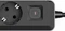 Hama Steckdosenleiste mit Schalter, 2-fach, 1x USB-A/2x USB-C 65W USB-PD, 1.4m, schwarz/grau Vorschaubild
