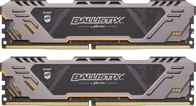 Crucial Ballistix Sport AT UDIMM 32GB Kit, DDR4-2666, CL16-18-18, 2R