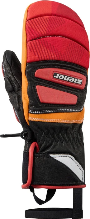 Ziener Lopaki-Z AS PR Mitten Skihandschuhe red/new orange (Junior)